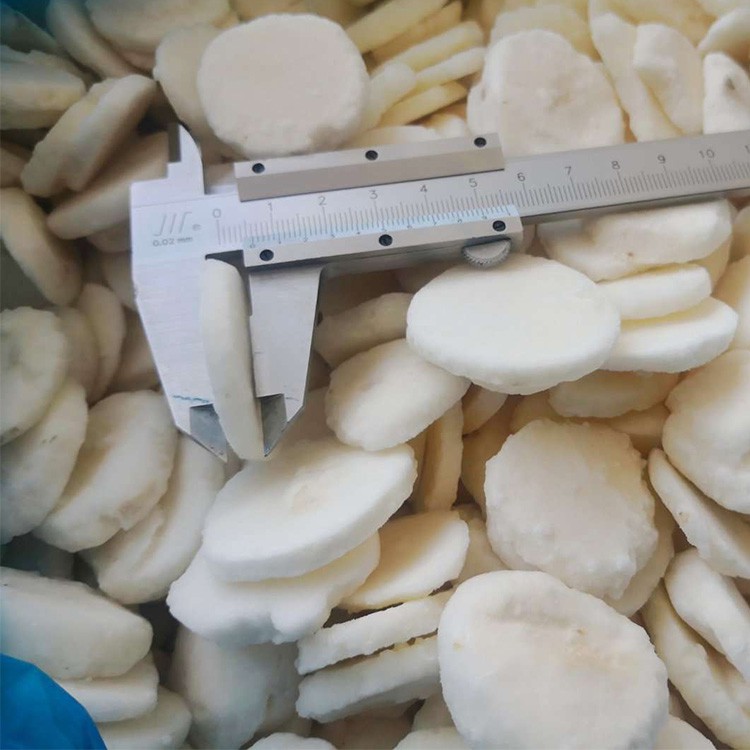Frozen water chestnut slices Frozen water chestnut slices
