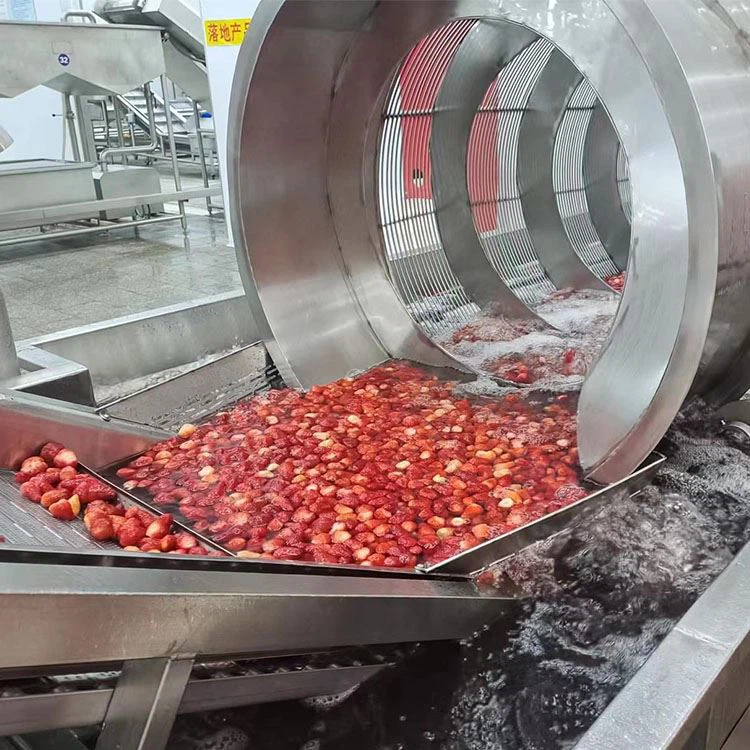 สตรอเบอร์รี่แช่แข็งละลาย